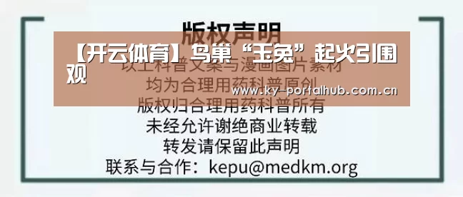 【开云体育】鸟巢“玉兔”起火引围观(图2) KAIYUN入口
